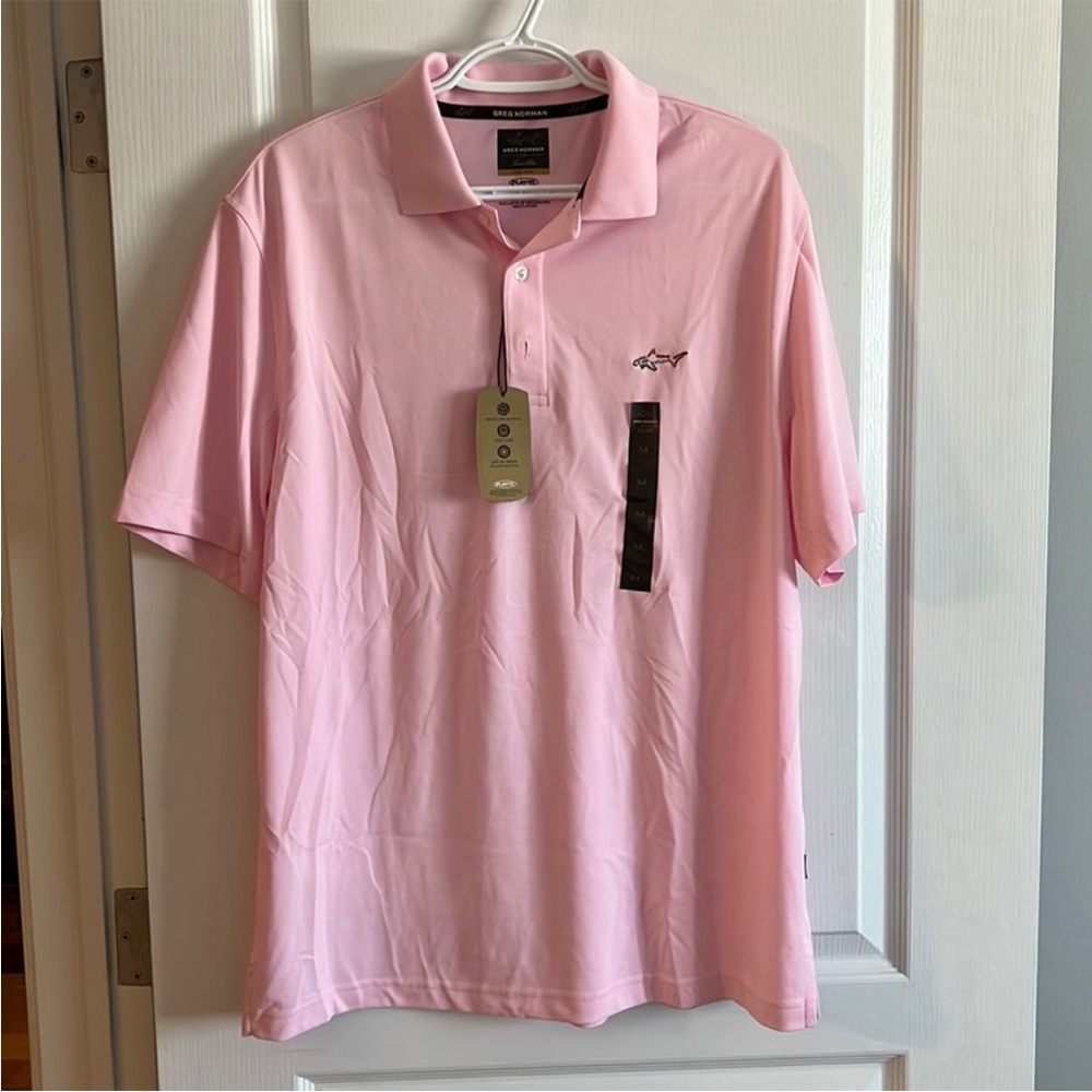 Lot of 3x Greg Norman for Tasso Elba 5 Iron Polo Mens Sz M NWT Great deal!